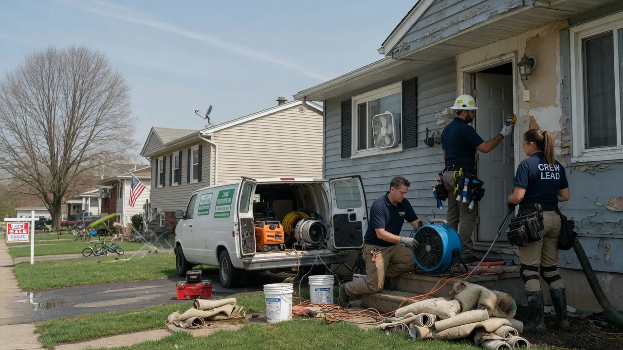 Flood Cleanup in New Rockford, ND near me