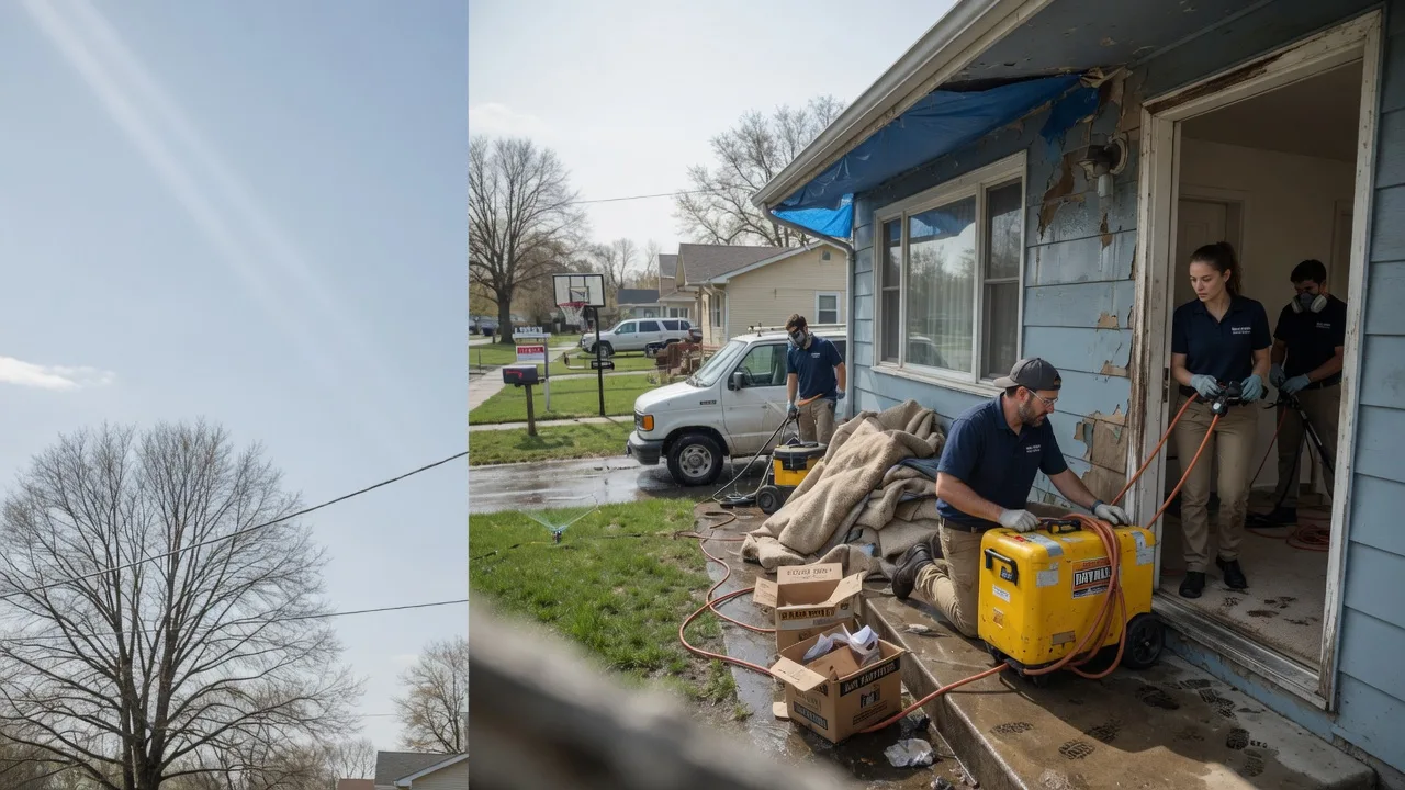 Basement Flood Cleanup in New Rockford, ND near me